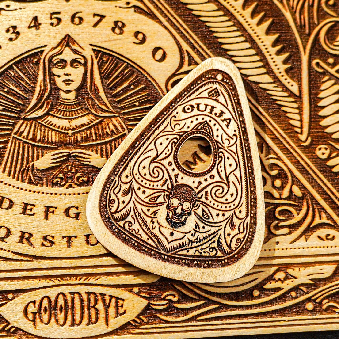 Engraved Ouija Board