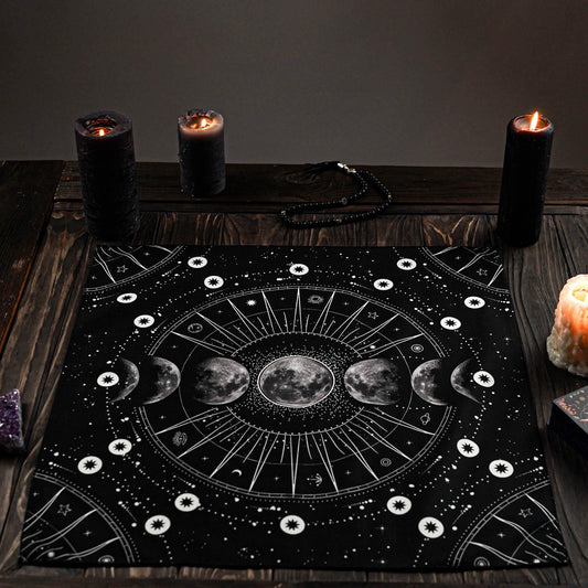 moon altar cloth