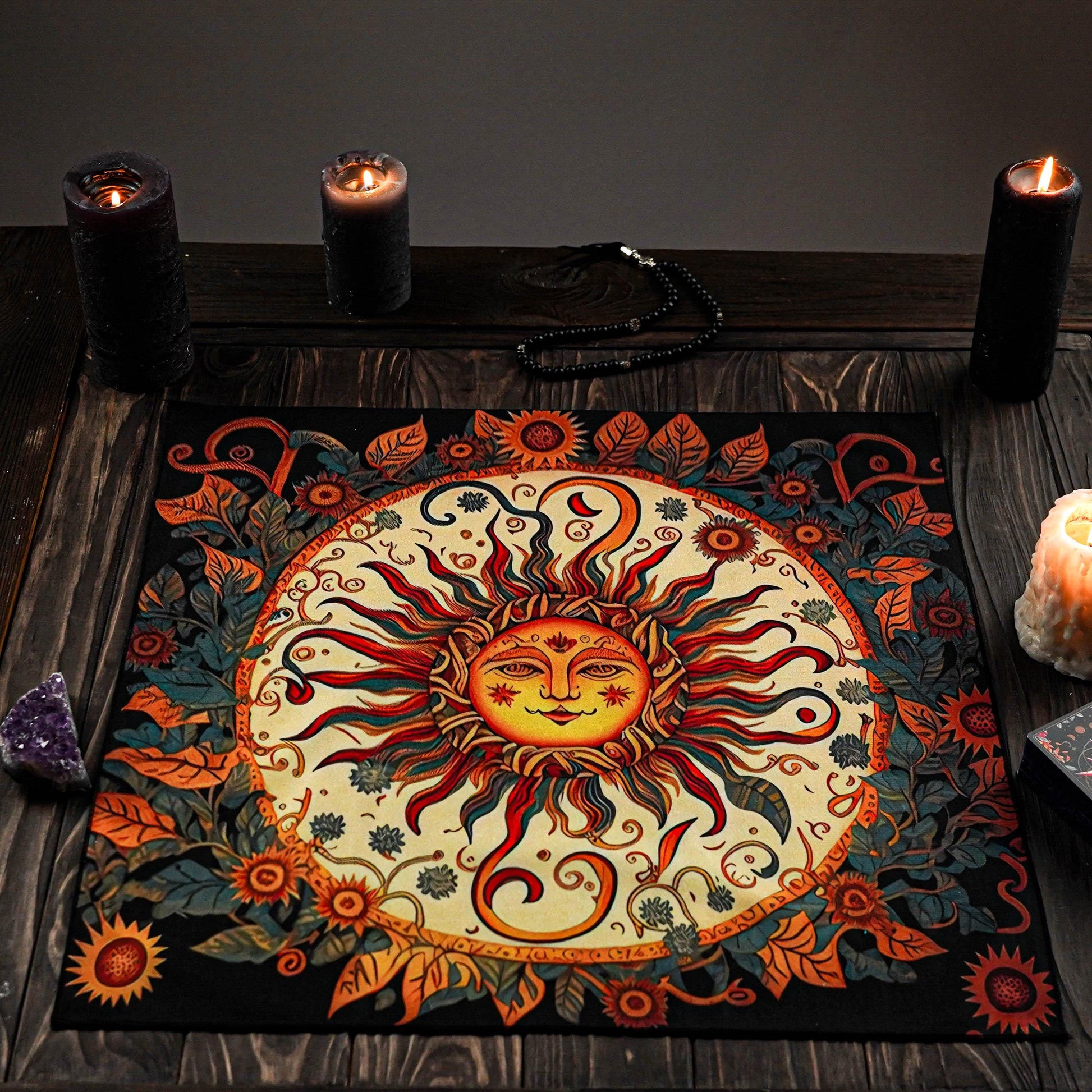 Sun altar cloth